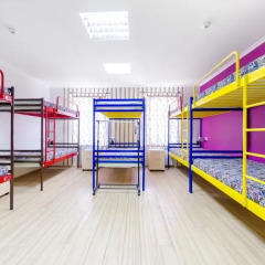 Hostel Veselka - Key2Gates Кровать в общем номере с двухъярусной кроватью фото 6