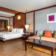 Отель Novotel Samui Resort Chaweng Beach Kandaburi 4* Улучшенный номер с различными типами кроватей фото 4