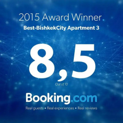Отель Best-BishkekCity Apartment 3 Кыргызстан, Бишкек - отзывы, цены и фото номеров - забронировать отель Best-BishkekCity Apartment 3 онлайн с домашними животными