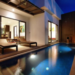 Отель Seastone Private Pool Villas 4* Вилла разные типы кроватей фото 3