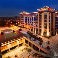 Отель Wyndham Grand Xian South 4* Номер Делюкс с различными типами кроватей фото 2