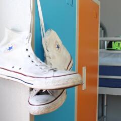 Отель Bunk Backpackers Кровать в общем номере с двухъярусной кроватью фото 4