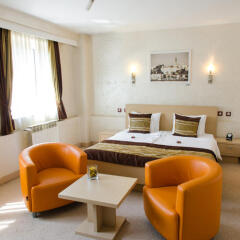 Euro Garni Hotel 4* Стандартный номер с различными типами кроватей фото 7