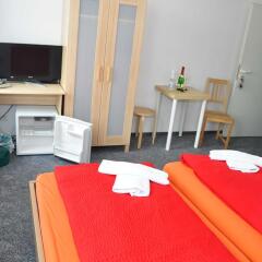 Отель Pension Leipzig Georgplatz 3* Стандартный номер разные типы кроватей фото 4