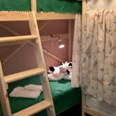 Гостиница Lucky Place Кровать в женском общем номере с двухъярусной кроватью фото 10