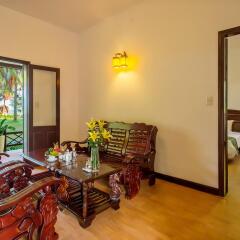 Отель Agribank Hoi An Beach Resort 3* Люкс повышенной комфортности с различными типами кроватей фото 6