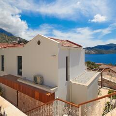 Villa Lycia View by Akdenizvillam Турция, Калкан - отзывы, цены и фото номеров - забронировать отель Villa Lycia View by Akdenizvillam онлайн балкон