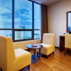 Отель Avatar Danang 3* Люкс повышенной комфортности с различными типами кроватей фото 10