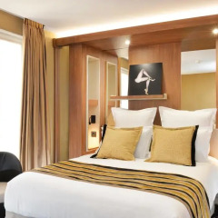 Отель Best Western Le 18 Paris 4* Стандартный номер разные типы кроватей фото 3