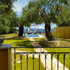Отель Beachfront Barbati Villas фото 10