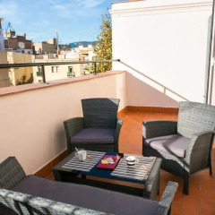 Отель Barcelona UPartments Aliga Испания, Барселона - отзывы, цены и фото номеров - забронировать отель Barcelona UPartments Aliga онлайн балкон