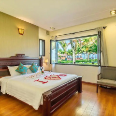 Отель Agribank Hoi An Beach Resort 3* Вилла с различными типами кроватей фото 13