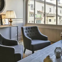 Отель Ponte Vecchio Unique Апартаменты с 2 отдельными кроватями фото 4