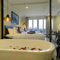 River Suites Hoi An Hotel 3* Номер Делюкс с различными типами кроватей фото 12