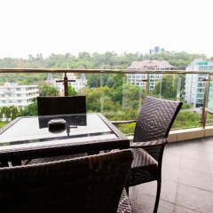 Отель Hyde Park Residence by Pattaya Sunny rentals Паттайя балкон