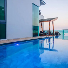 Отель Elemental 5FL Infinity Pool Seafront Villas 5* Вилла Делюкс фото 29