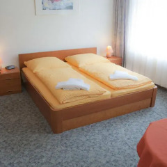 Отель Pension Leipzig Georgplatz 3* Стандартный номер разные типы кроватей фото 9