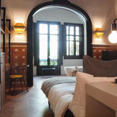 Hotel The Originals Le Palacete (ex Relais du Silence) Полулюкс с различными типами кроватей фото 2