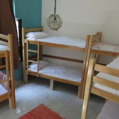 Hostel Durres Кровать в общем номере с двухъярусной кроватью фото 11