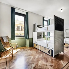 Hostel Generator Rome Кровать в общем номере фото 2