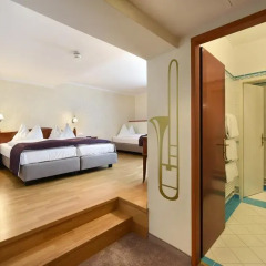 Hotel Am Schubertring 4* Улучшенный номер с различными типами кроватей фото 4