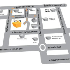 The Zen Hotel Pattaya городской автобус