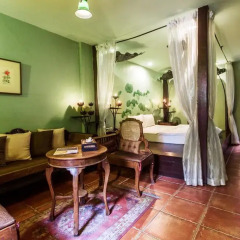 Отель Old Capital Bike Inn 3* Семейный люкс с двуспальной кроватью фото 8