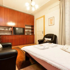 Апартаменты Lovely Green Apartment Будапешт комната для гостей фото 3