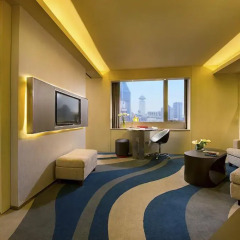 Отель Sofitel Shanghai Hyland 4* Улучшенный номер с различными типами кроватей фото 7