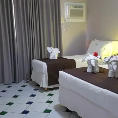 Hotel Enseada dos Corais 3* Стандартный номер с различными типами кроватей фото 4