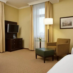 Гостиница Hilton Москва Ленинградская комната для гостей фото 8