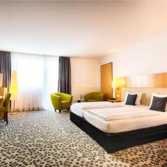 Отель ACHAT Plaza Frankfurt/Offenbach 4* Номер Бизнес с различными типами кроватей фото 4