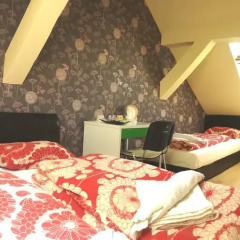 Отель Garden House 2* Стандартный номер с двуспальной кроватью (общая ванная комната) фото 6