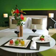 Отель Crowne Plaza Geneva 4* Номер Делюкс с различными типами кроватей