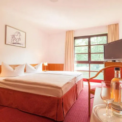 Kim Hotel Im Park 3* Стандартный семейный номер с двуспальной кроватью фото 4