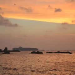 Отель Sunset View Villa пляж