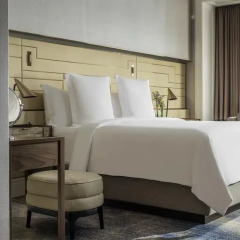 Four Seasons Hotel Singapore 5* Номер Делюкс с двуспальной кроватью фото 7