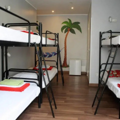 Hostel & Hotel Meyerbeer Beach Кровать в общем номере с двухъярусной кроватью фото 4