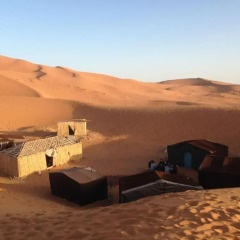 Отель Nomad Bivouac Марокко, Мерзуга - отзывы, цены и фото номеров - забронировать отель Nomad Bivouac онлайн балкон