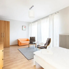 Отель Apartment4you Wilcza Студия с различными типами кроватей фото 7