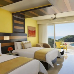 Отель Secrets Huatulco Resort & Spa 4* Полулюкс с различными типами кроватей фото 4