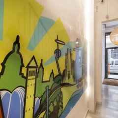 Отель Happy People Plaza Espana Apartments Испания, Барселона - отзывы, цены и фото номеров - забронировать отель Happy People Plaza Espana Apartments онлайн фитнесс-зал