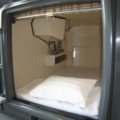 Tokyo Kiba Hotel Капсульный номер Single с различными типами кроватей фото 2