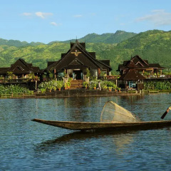 Отель Myanmar Treasure Resort Inle 4* Номер Делюкс с различными типами кроватей фото 3