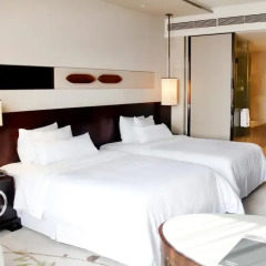 The Westin Pazhou Hotel Номер Делюкс с различными типами кроватей фото 11