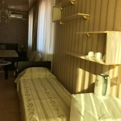 Гостиница Сафари Улучшенный семейный номер с двуспальной кроватью фото 8
