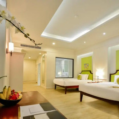 Отель Manathai Koh Samui 4* Номер Делюкс с различными типами кроватей фото 7