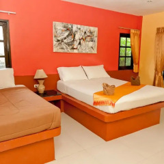 Отель Fullmoon Beach Resort 3* Стандартный номер с разными типами кроватей фото 5
