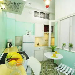 Апартаменты Live in Athens, short stay apartments Студия с различными типами кроватей фото 19