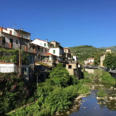 Отель Casa vacanze gli ulivi Боргомаро приотельная территория